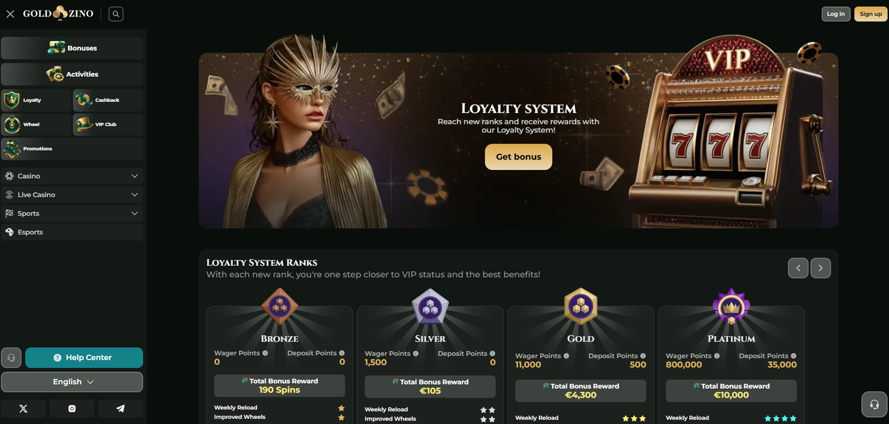 Goldzino Casino Casino